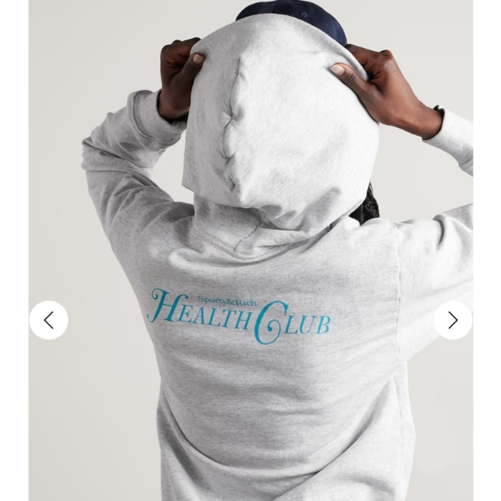 Sporty & Rich Rizzoli Hoodie size Large